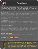 Aspect: Arachnid