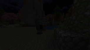 tamed gargoyle at night. they grin
