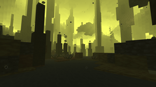 Sulfuric Caves beneath a deep ocean biome
