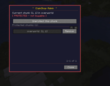 Claimshop Admin GUI