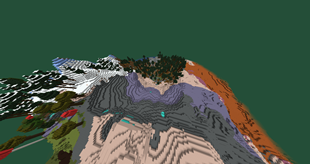 Biomes Generation Preview in Default-Mode