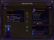 Improved Omnium Folio Screen