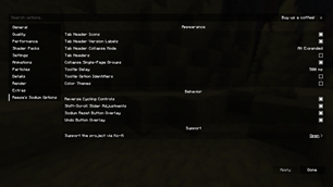 Disabled Tab Headers