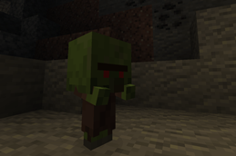 Baby zombie villager!
