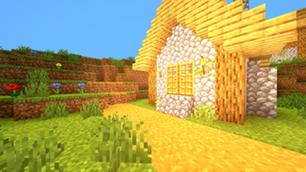 Village during day with USL