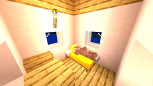 Villager asleep using USL