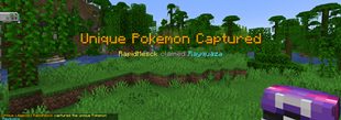 Capturing tracked unique pokemon