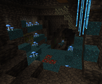 Glowy caves
