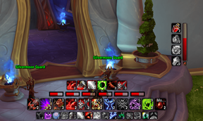 Separate potions/aura bars