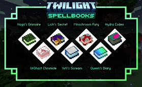 Twilight Spellbooks: 7 Spellbooks