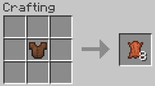 Recycling Leather Chestplate: