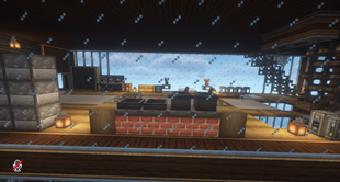 Cooking on a airship