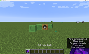 Eldritch spell