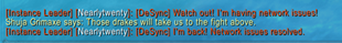 DeSync Chat Alert
