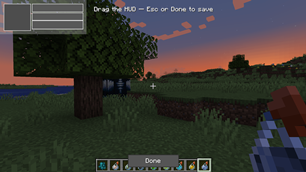 Moving the HUD