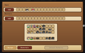 Materials GUI