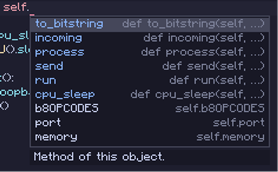 IDE Autocompletes