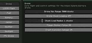 Build in config. can be opend using the mods button.png