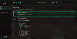 Menu Requirements Preview