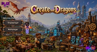 Main Menu - Create and Dragons