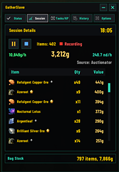 Session Tab