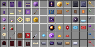 Arcadia Items (before)