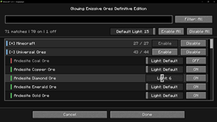 Config Screen