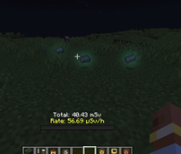 Ionization glow