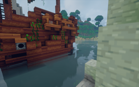 A abandoned ship