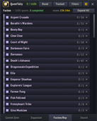 Faction/Rep Tab