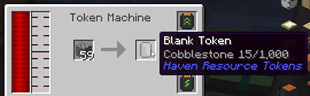 Blank Token in Token Machine