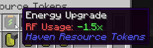 Energy Upgrade for Token Machine