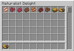 Texture Pack Changed Naturalist Delight