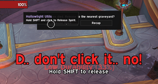 Release warning