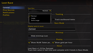 Adjustable Text Size