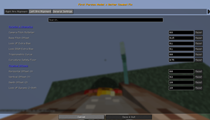 Configuration Screen