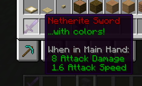 Example Basic Color and Enchantment Hiding