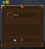 The new coin tab inside the bag