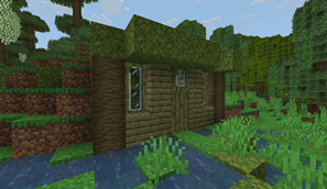 House with Cypress Windows