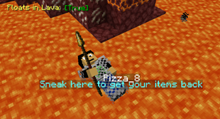 Floats in Lava
