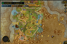 World Map Hotspots with Cloth + Skinning Filters