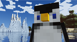 Penguin Blinking