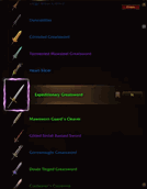Expansion Selection