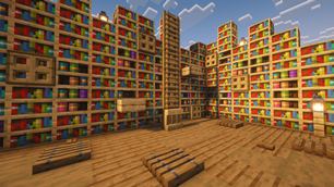 Bookshelf + Ladder + Trapdor