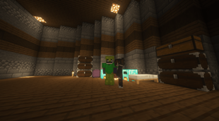 Me and Friend in Modpack Server.