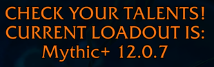 Warning text