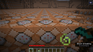 Using hoe to mine command blocks!
