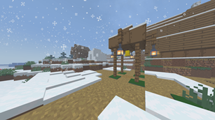 snow storm with Better Paint