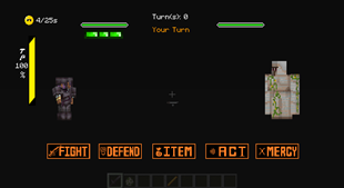 Iron Golem Battle 1