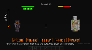Iron Golem Battle